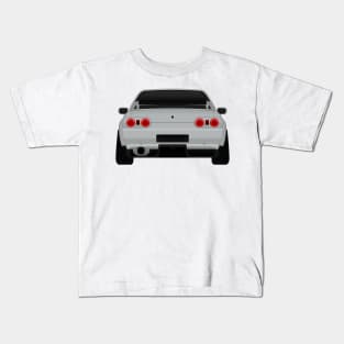 R32 rear Grey Kids T-Shirt